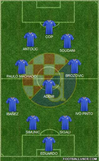 NK Dinamo Formation 2014