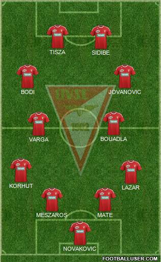 Debreceni VSC Formation 2014