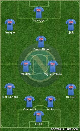 Napoli Formation 2014