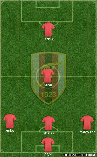KS Flamurtari Vlorë Formation 2014
