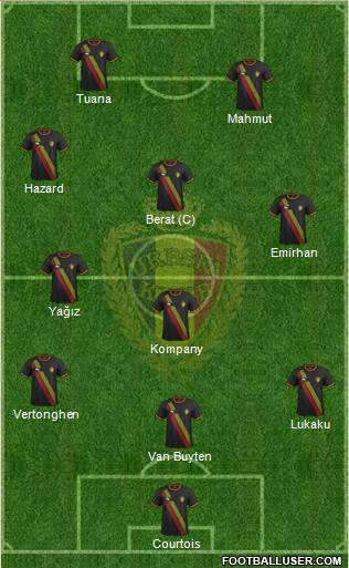 Belgium Formation 2014