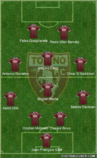Torino Formation 2014