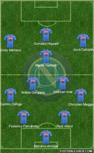Napoli Formation 2014