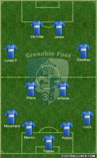 Grenoble Foot 38 Formation 2014