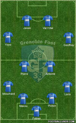 Grenoble Foot 38 Formation 2014