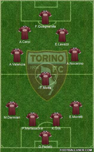Torino Formation 2014