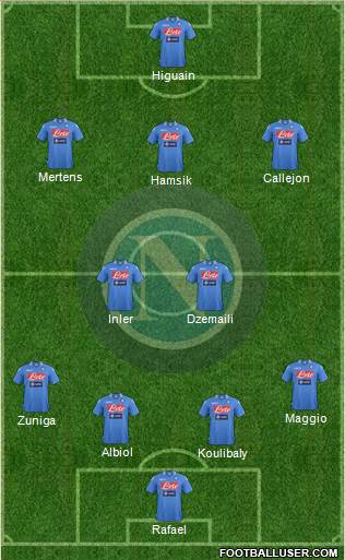 Napoli Formation 2014