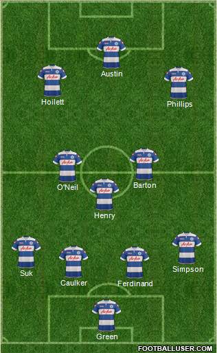 Queens Park Rangers Formation 2014