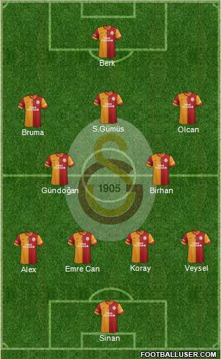 Galatasaray SK Formation 2014