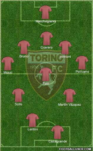 Torino Formation 2014