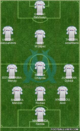Olympique de Marseille Formation 2014