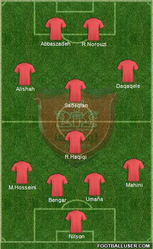 Persepolis Tehran Formation 2014