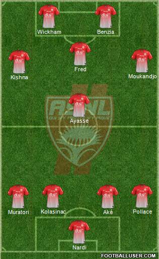 A.S. Nancy Lorraine Formation 2014