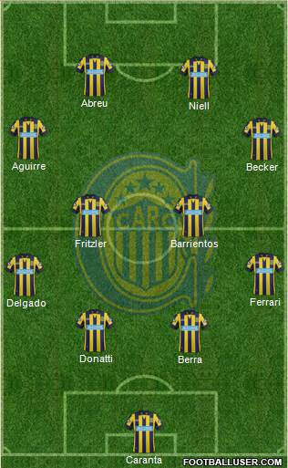Rosario Central Formation 2014