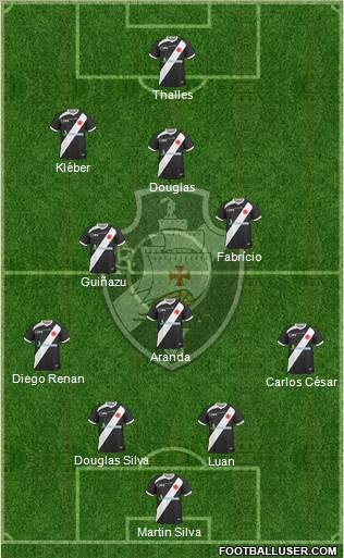 CR Vasco da Gama Formation 2014