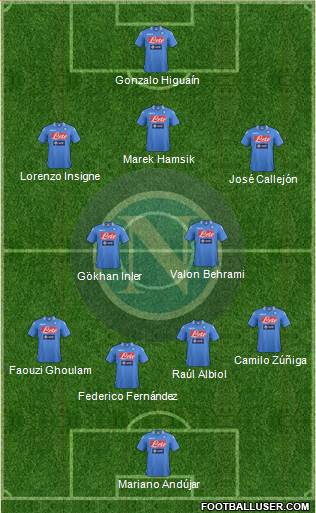 Napoli Formation 2014