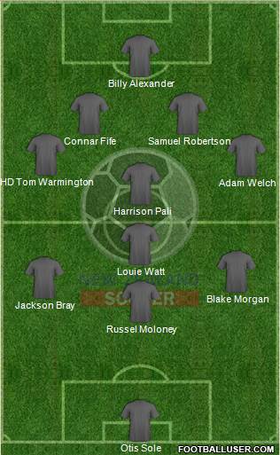 New Zealand Formation 2014