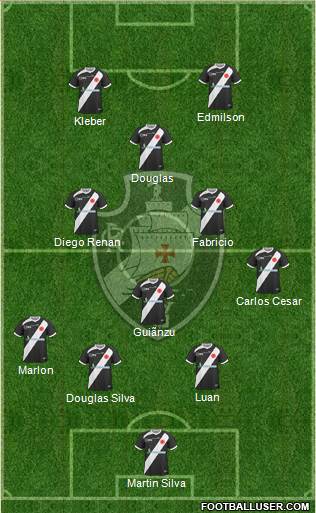 CR Vasco da Gama Formation 2014