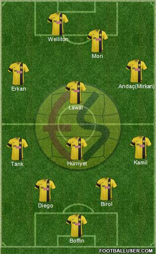 Eskisehirspor Formation 2014
