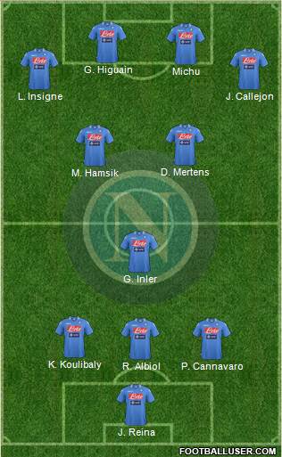 Napoli Formation 2014
