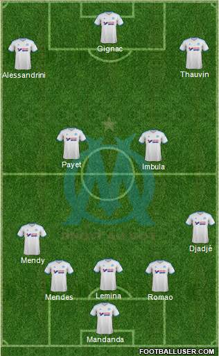 Olympique de Marseille Formation 2014