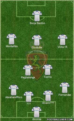 R. Zaragoza S.A.D. Formation 2014