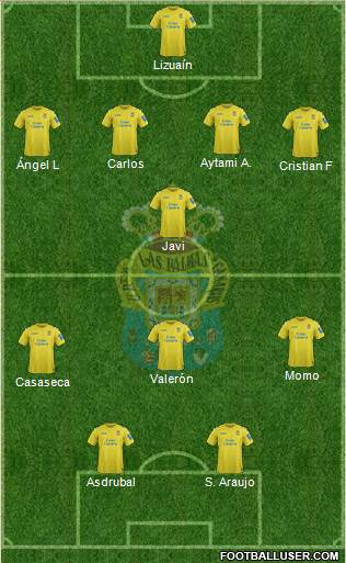 U.D. Las Palmas S.A.D. Formation 2014