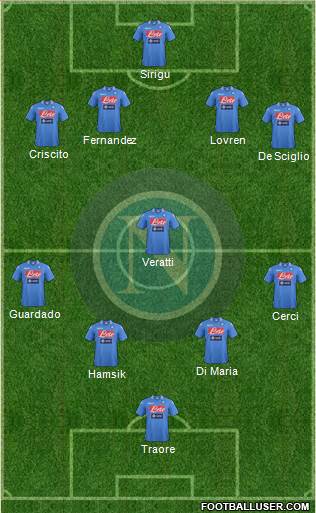 Napoli Formation 2014