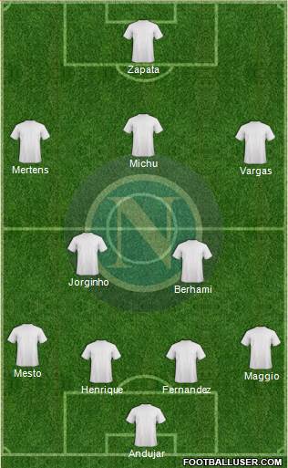 Napoli Formation 2014