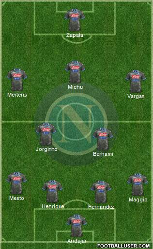 Napoli Formation 2014