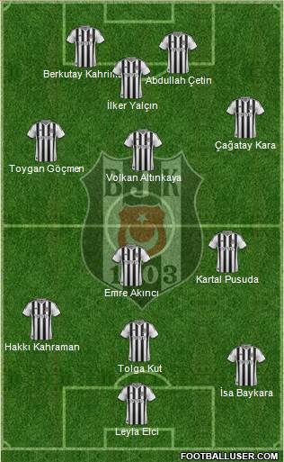 Besiktas JK Formation 2014