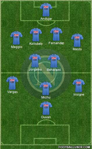 Napoli Formation 2014