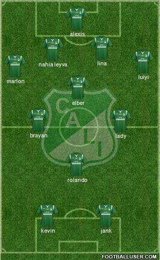 AC Deportivo Cali Formation 2014