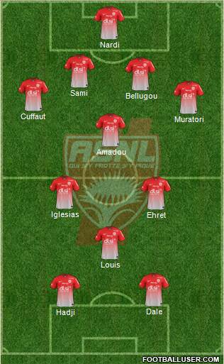 A.S. Nancy Lorraine Formation 2014