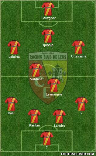 Racing Club de Lens Formation 2014