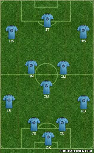 Tottenham Hotspur Formation 2014