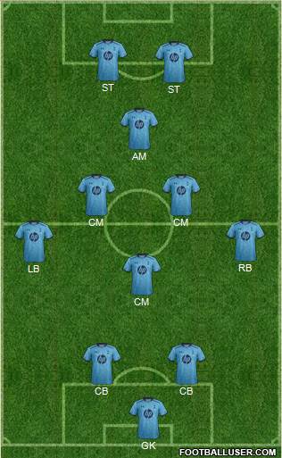 Tottenham Hotspur Formation 2014