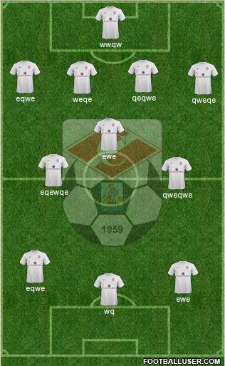 Spartak Kostroma Formation 2014