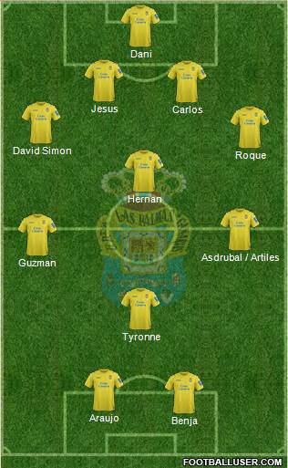 U.D. Las Palmas S.A.D. Formation 2014