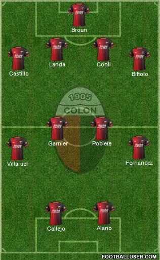Colón de Santa Fe Formation 2014