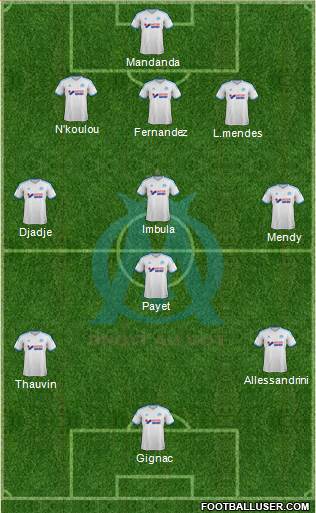 Olympique de Marseille Formation 2014