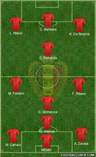 Belgium Formation 2014