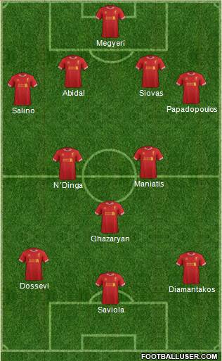 Liverpool Formation 2014
