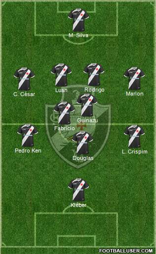 CR Vasco da Gama Formation 2014
