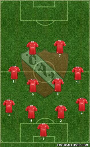 Independiente Formation 2014