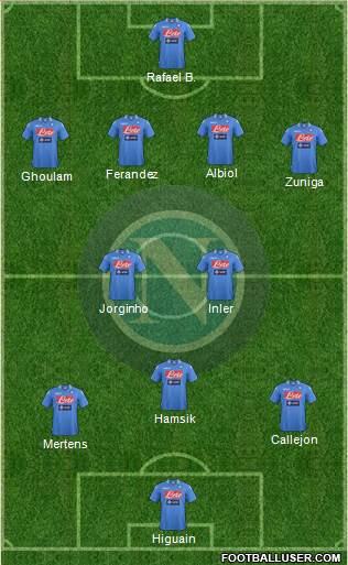 Napoli Formation 2014