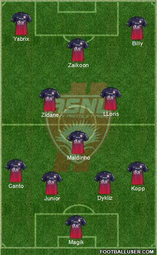 A.S. Nancy Lorraine Formation 2014