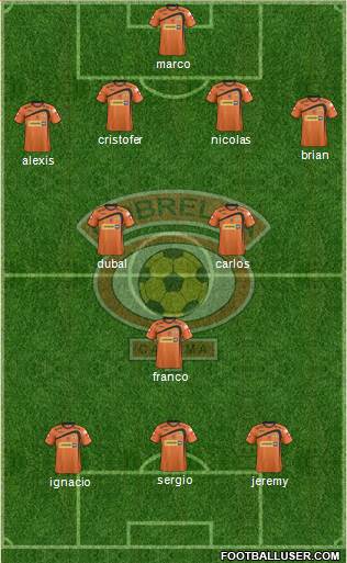 CD Cobreloa S.A.D.P. Formation 2014