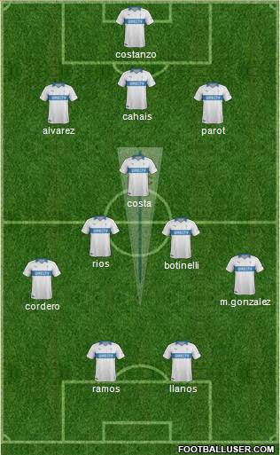 CD Universidad Católica Formation 2014