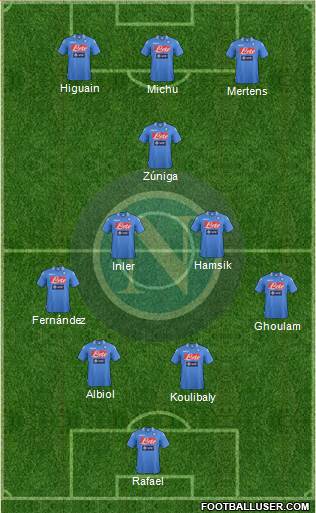 Napoli Formation 2014